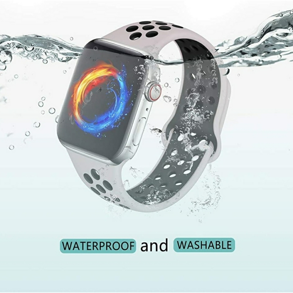 Apple watch band 38mm Silicone 40mm band 45mm band 49mm band 44mm band 42mm 41mm - Picture 2 of 4